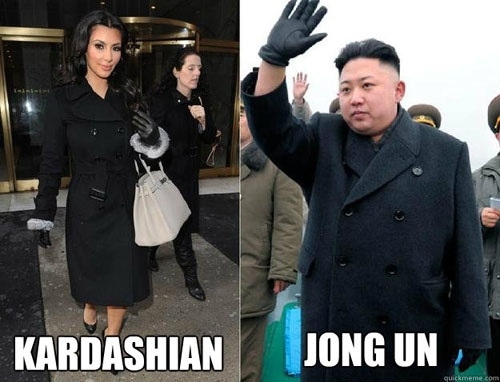 Kardashian, Jong Un wave 