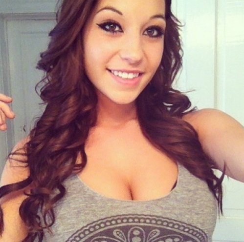 Great Shirt!! Sexy Girls With Cleavage Photos 