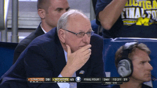 Syracuse coach Jim Boeheim