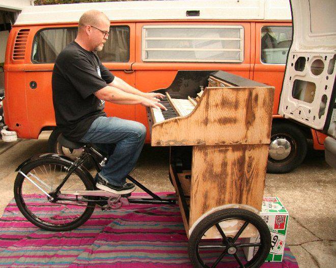 Piano Bike - Show off Your Piano Skills while Working Out!