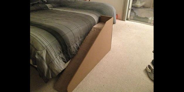 Ramp to bed 