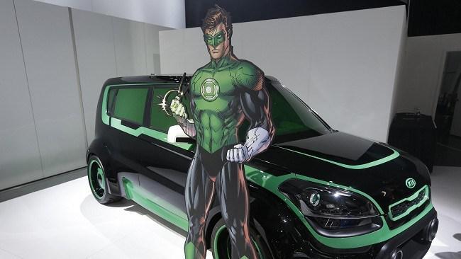 Super Hero Cars by Kia and DC Entertainment