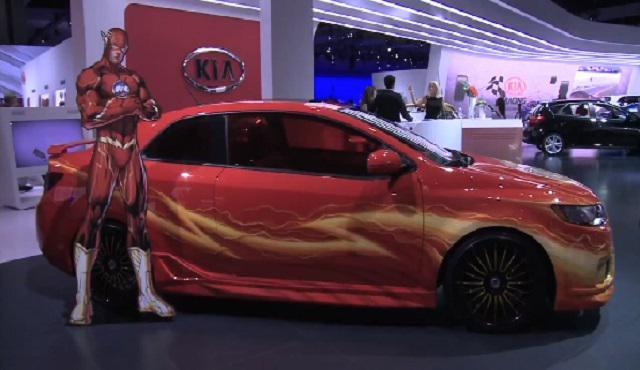 Super Hero Cars by Kia and DC Entertainment