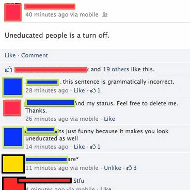 20 Incredibly Dumb Facebook* Posts That Will Make You Hang Your Head