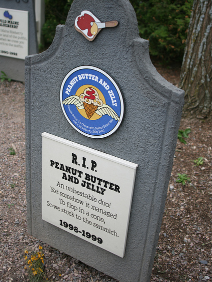 Tour The Ben &amp; Jerry's Flavor Graveyard On Free Ice Cream Cone Day