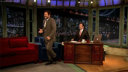 Nick Offerman Break Dances On Fallon, and is GLORIOUS