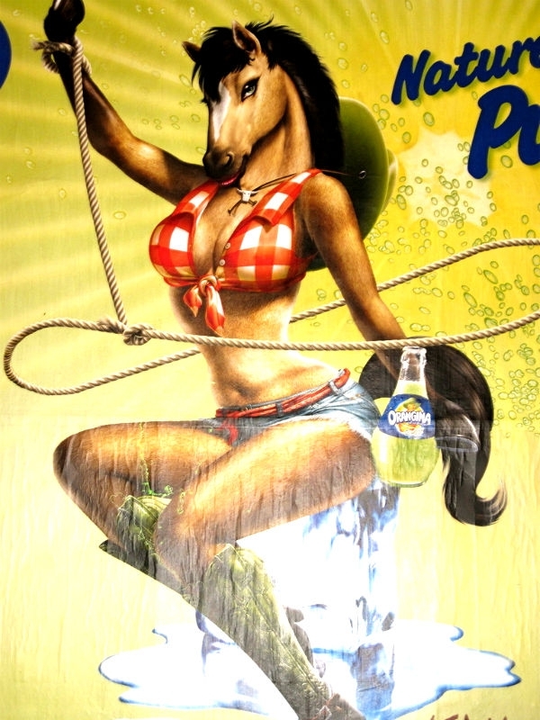 Utterly Ridiculous Orangina Ads Feature Erotic Animals 