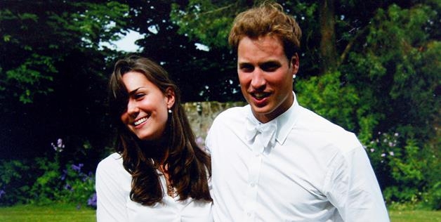 William and Kate following their graduation from Scotland's St. Andrews University in 2005.