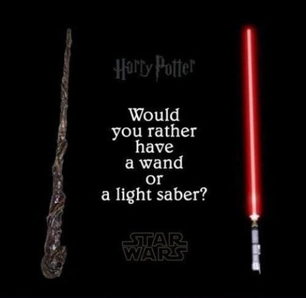 Star wars vs Harry Potter 