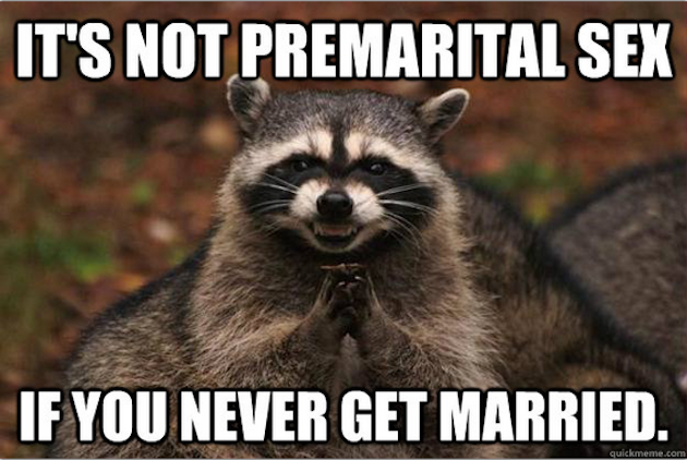 Evil Racoon plans a Britney Spears wedding. 