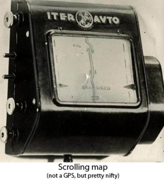 Scrolling map