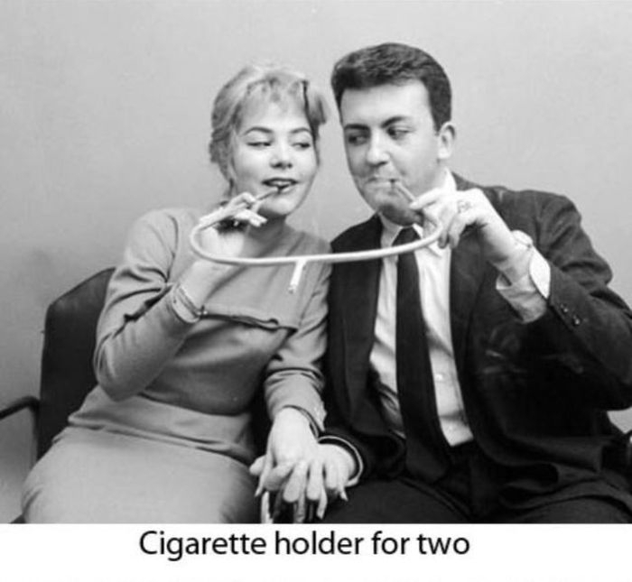 Cigarette holder for two