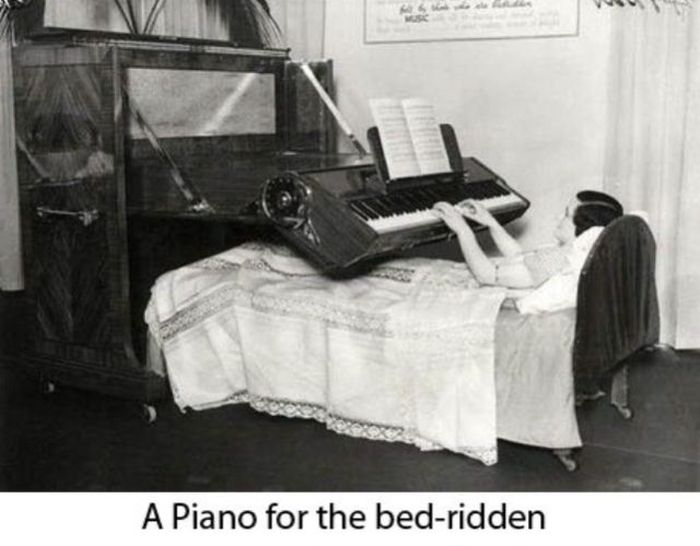 A piano for the bed-ridden