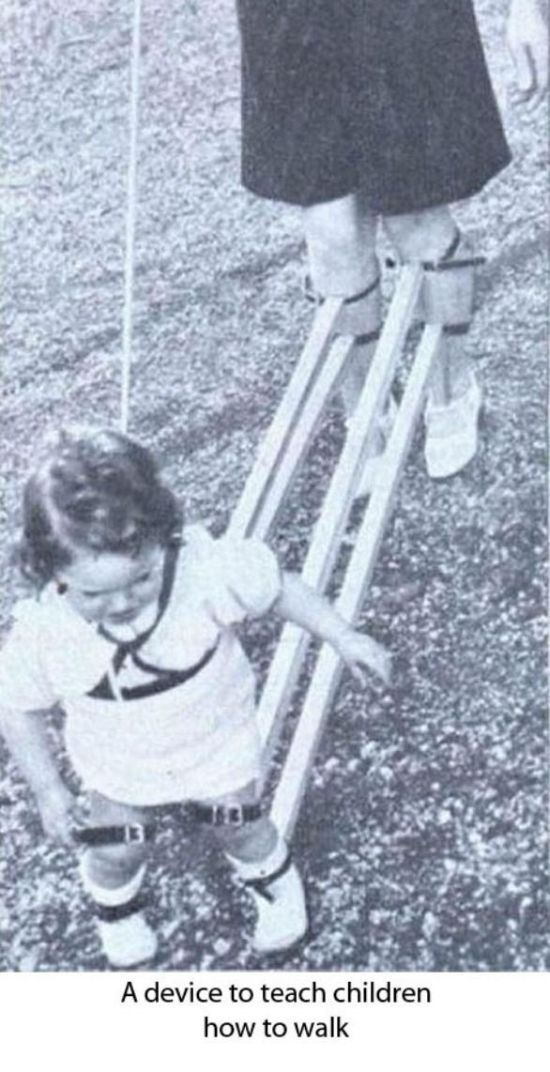 A device to teach children how to walk