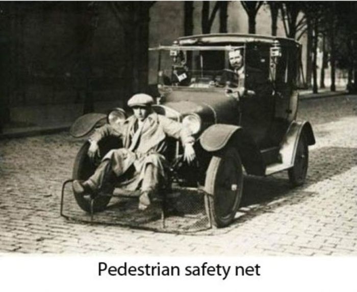 Pedestrian safety net