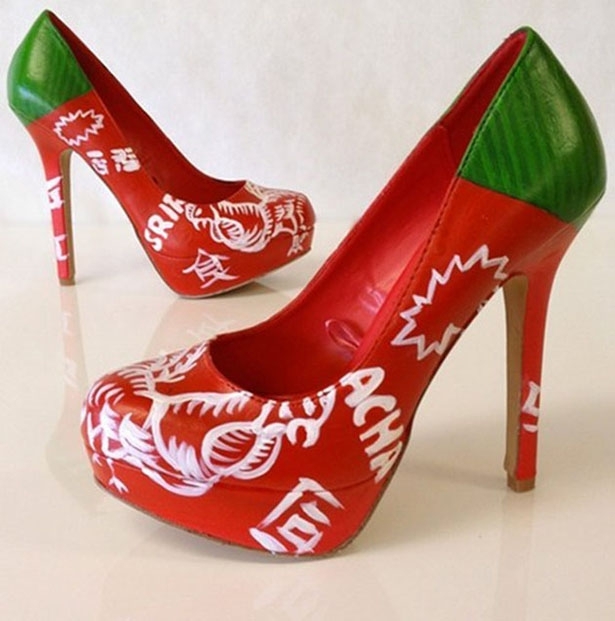Sriracha shoes 