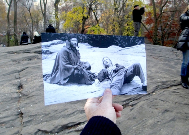 Famous Film Scenes Revisited In Present Day Locations