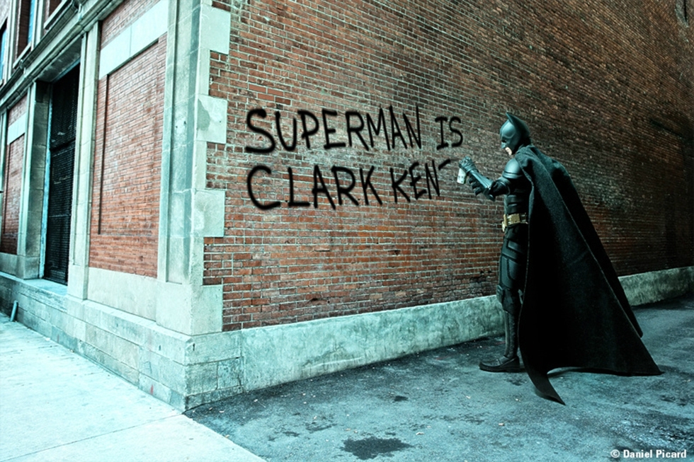 Batman Spray Painting 