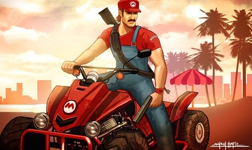Grand Theft Mario Looks Just As Cool As You Want It To