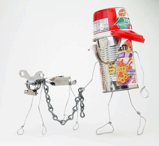 Bent Objects: cool art by Terry Border
