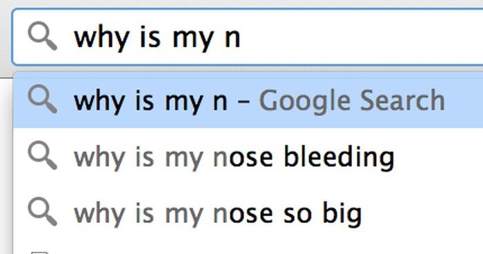 Google search: why is my n