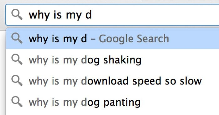 Google search: why is my d
