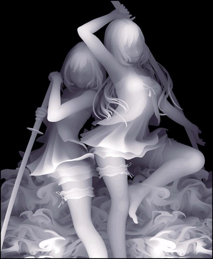 Emotional art by Kazuki Takamatsu