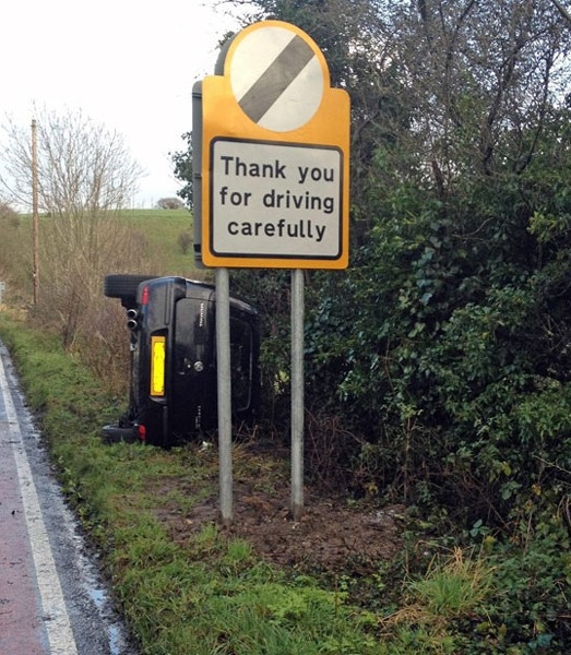 Drive careful fail 