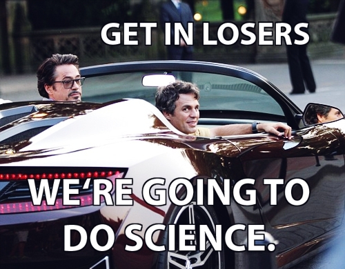 Mark Ruffalo Reacts To Science Bros Meme (Hulk And Iron Man Bromance)