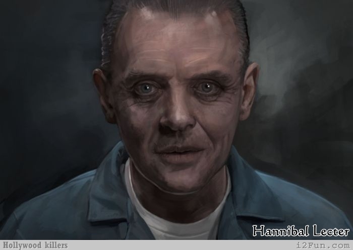 Cool Portraits Of Famous Hollywood Killers.