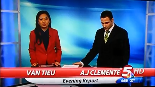 Bismarck News Anchor AJ Clemente Says Swear Words On Air