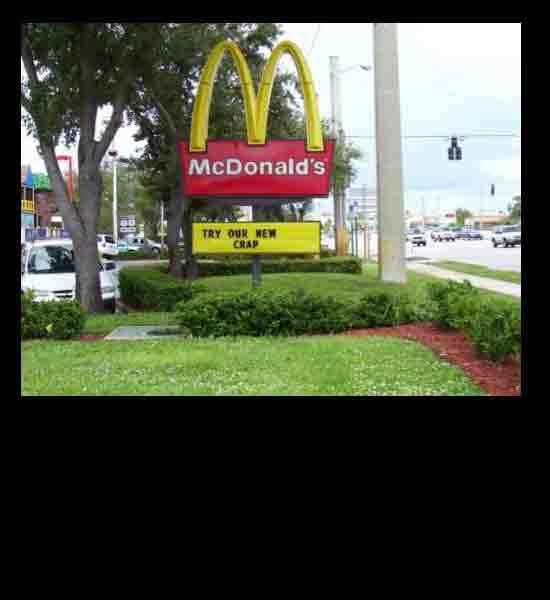 Try McDonald's New Crap 