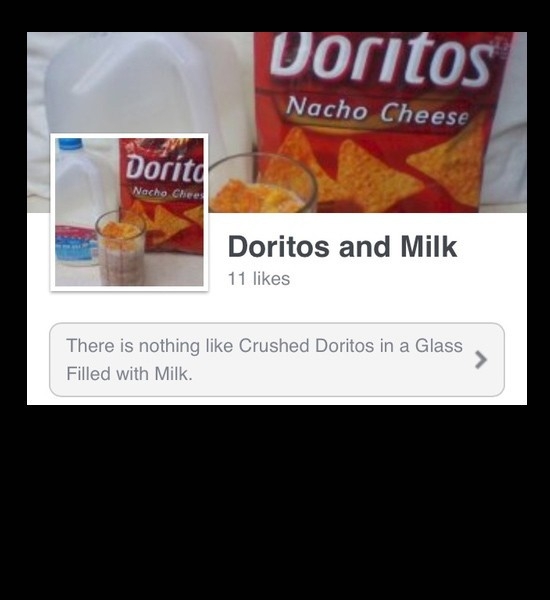 Doritos and Milk Facebook* Page 