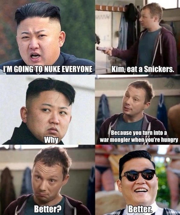 Eat A Snickers Kim Jong-Un 