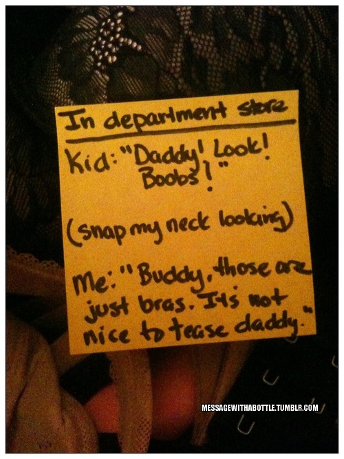 Stay-at-home Dad Puts Up Hilarious Post it Notes Around the House