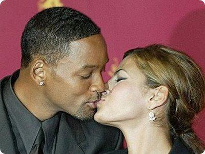 Will Smith and Eva Mendes