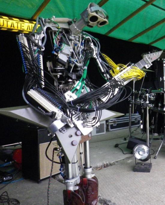 Meet Compressorhead, The World’s First Robot-Only Band