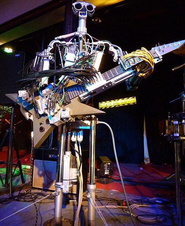 Meet Compressorhead, The World’s First Robot-Only Band