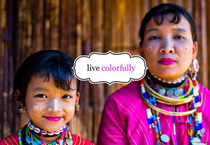 Live colorfully