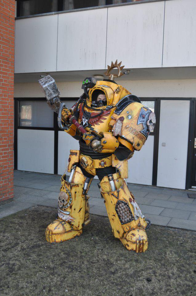  Imperial Fists Termintor Captain costume