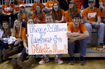 Roy Williams Likes Nickelback 