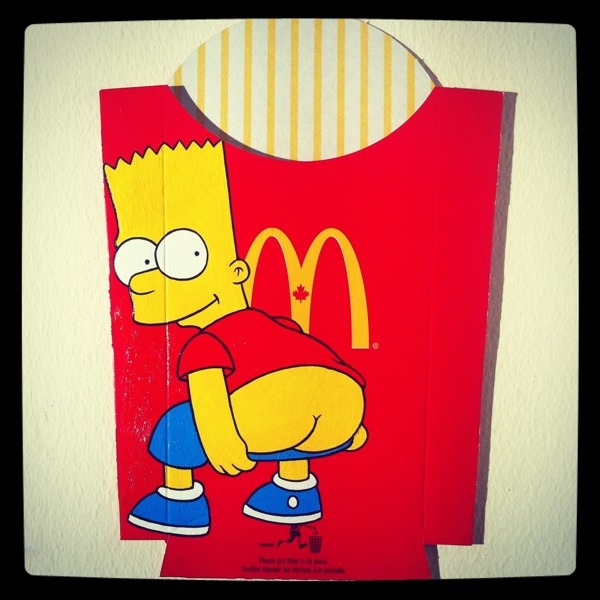Mischievous Characters Painted On McDonald's Packaging 