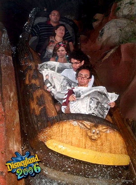 10 Side-Splittingly Funny Rollercoaster Action Shots 