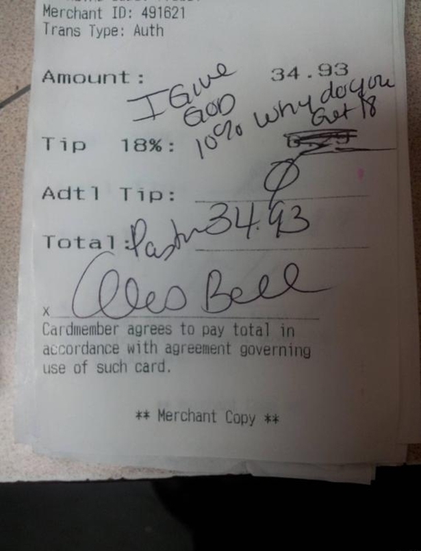 Bad Tippers 