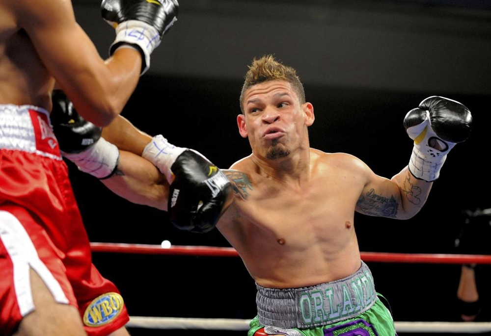 Puerto Rican boxer Orlando Cruz