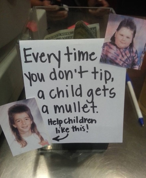 Save a Child and Tip 