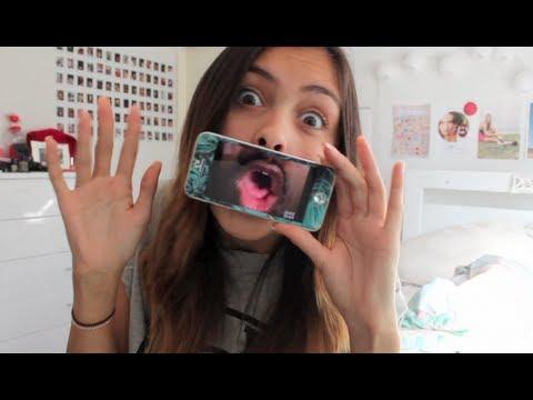 Girl Performs Funny Pickup Lines With Mouth-Transforming iPhone App