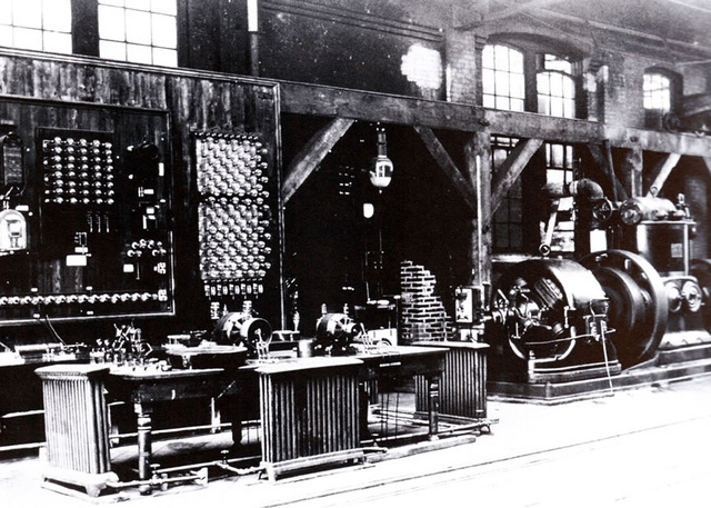 The laboratory where Tesla and Westinghouse developed apparatus for AC systems