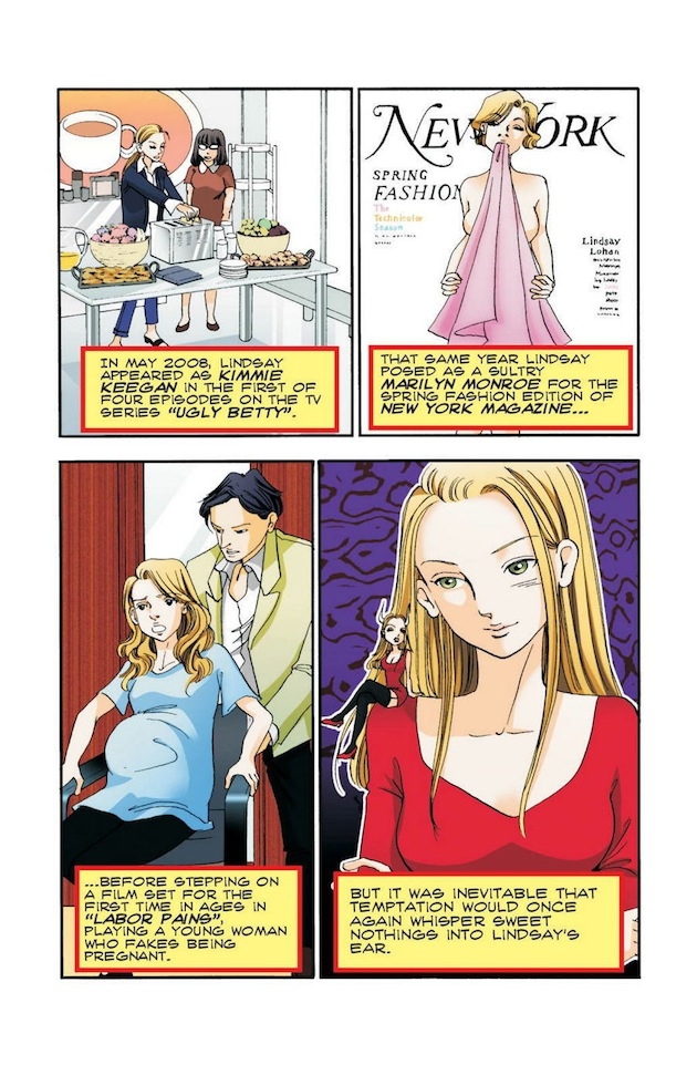 Want a Comic Book About Lindsay Lohan’s Misadventures? You’re in Luck
