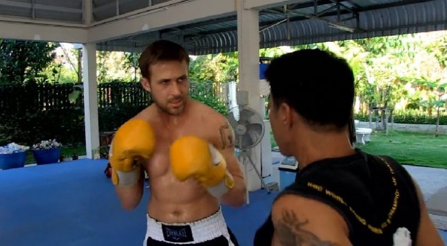 Behind the scenes Only God Forgives footage, with Ryan Gosling